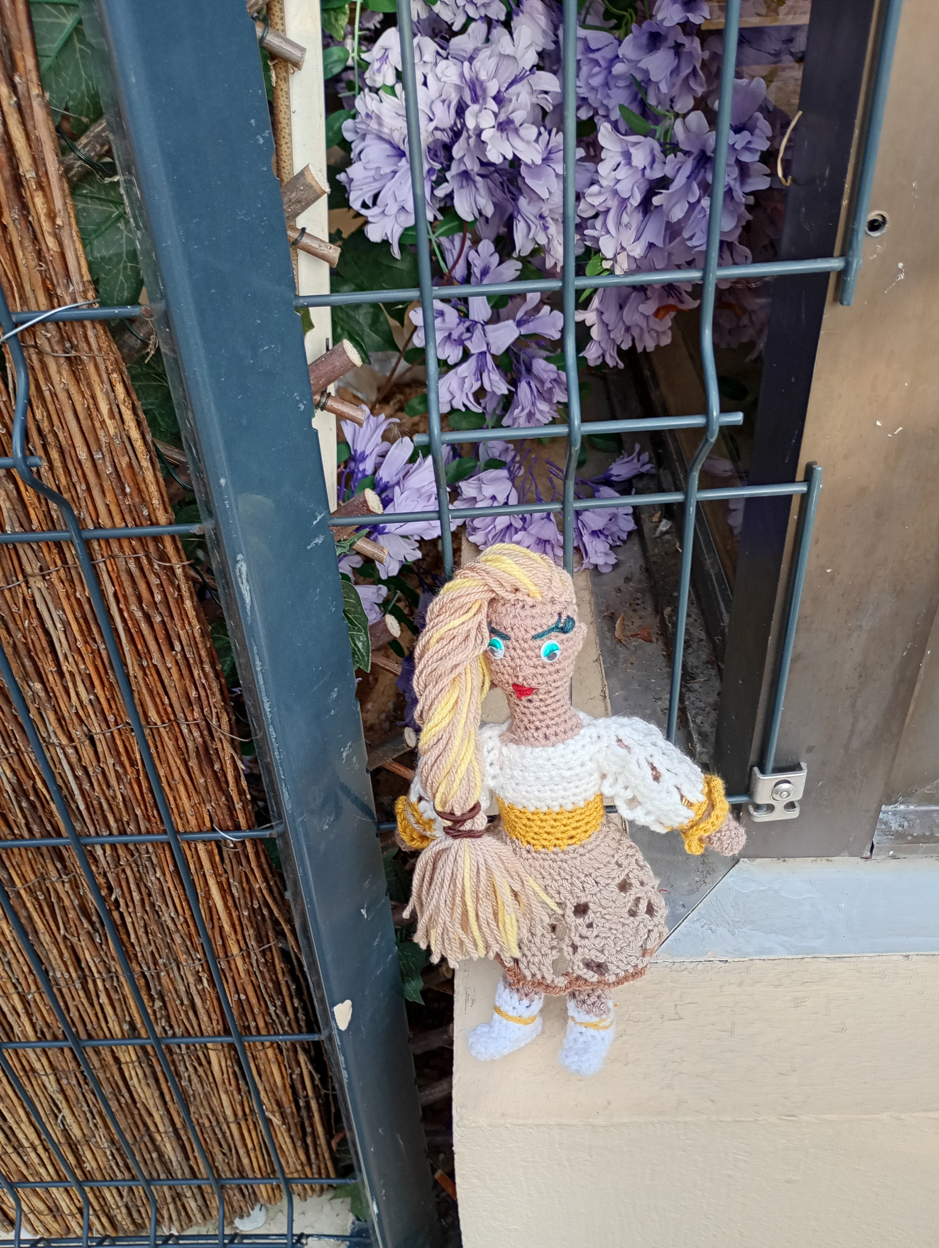 Poupe legend exsclusive crochet  La Fee. La Patience 25cm