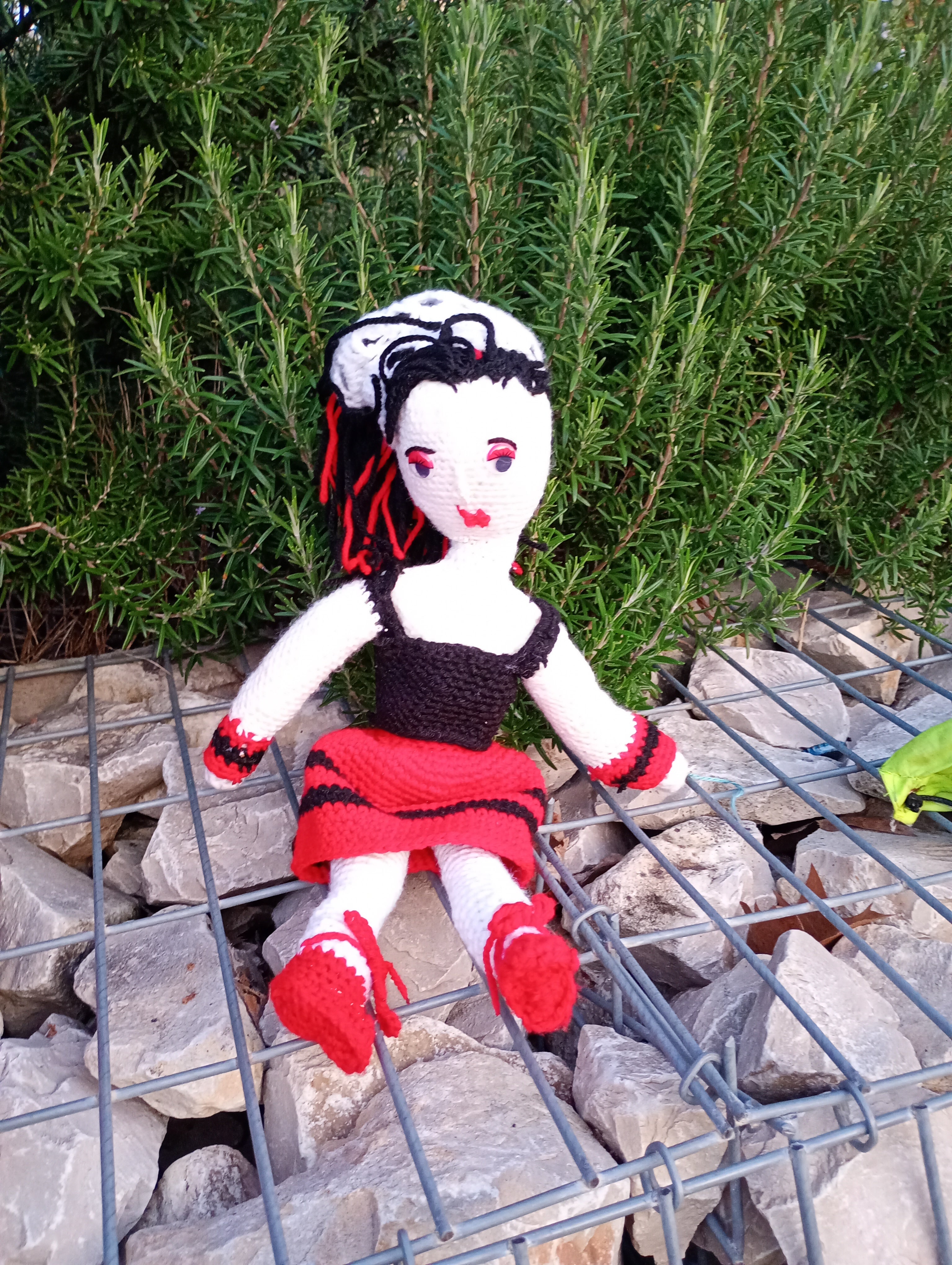 Poupe legend exsclusive crochet mafame Baque 50cm