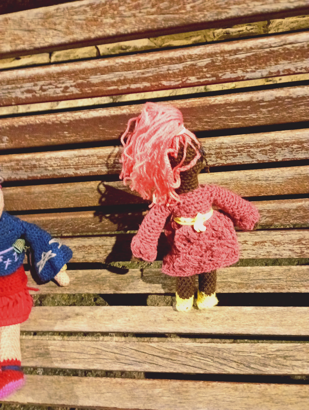 Poupee exsclisive crochet La Force/Strengh  Fee de la vertu 25