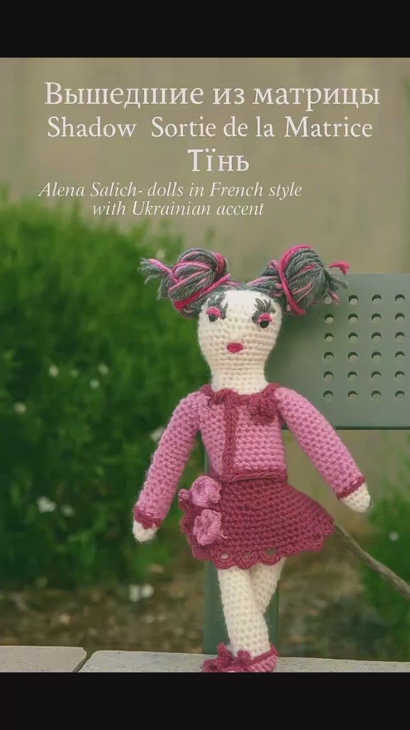 Poupe exsclusive crochet ShadowEmerged from the Matrix35cm