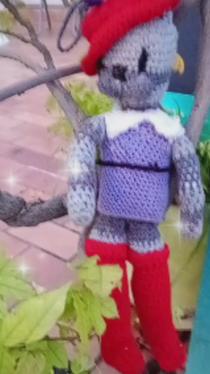 Poupe legend exsclusive crochet Chat Botte