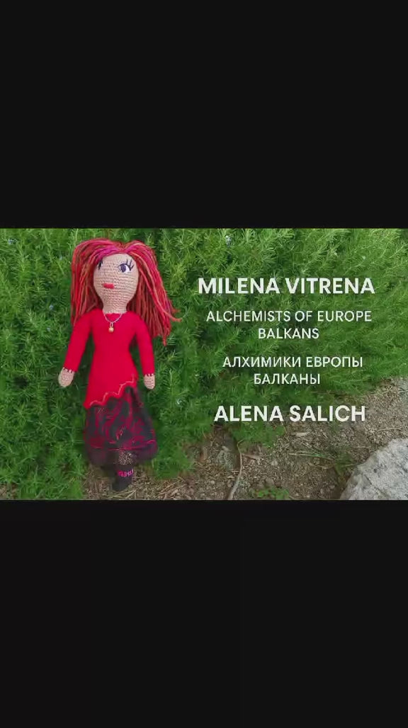 Poupe exsclusive crochet Melena Vettena 50cm