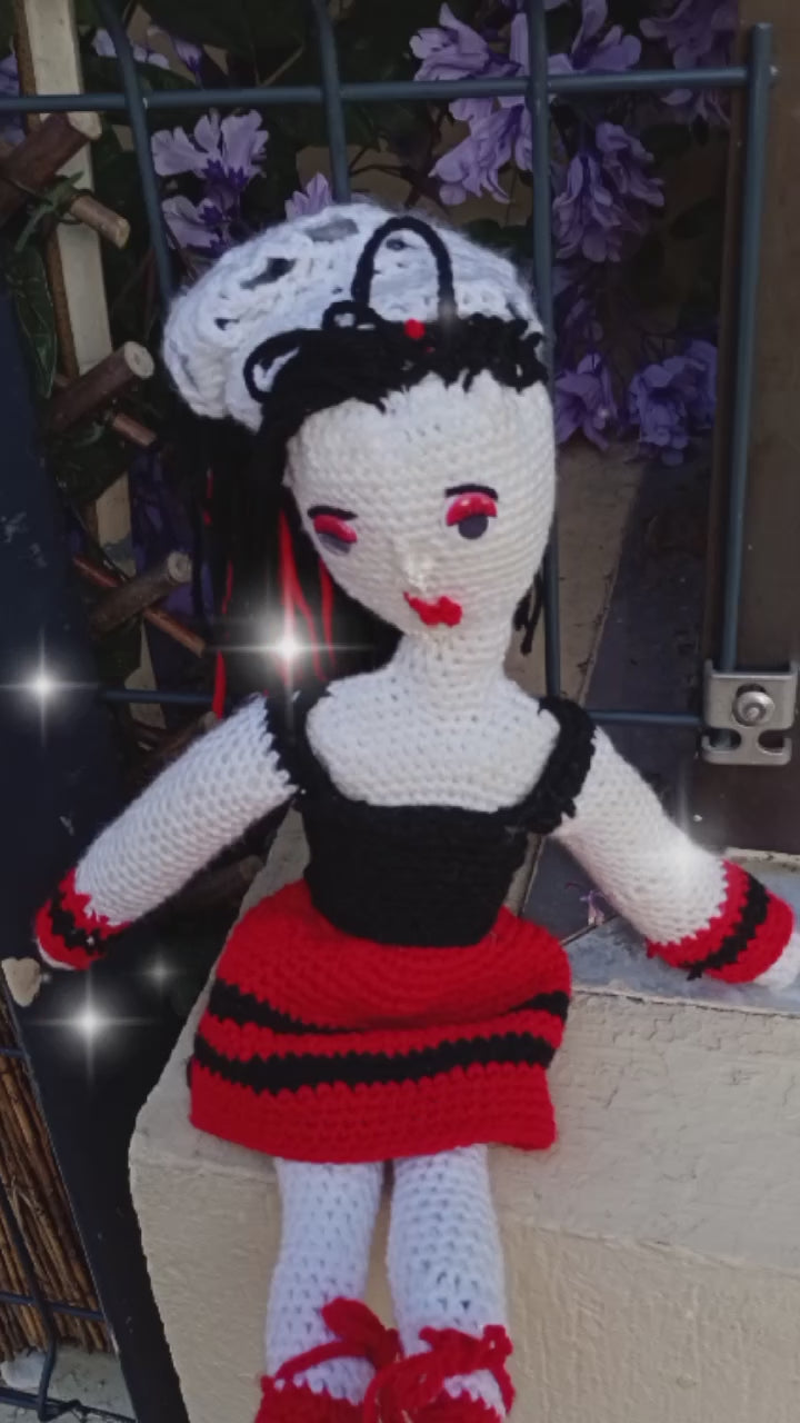 Poupe legend exsclusive crochet mafame Baque 50cm